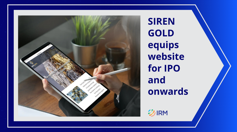 Siren Gold website