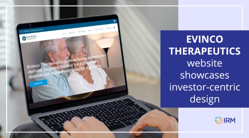 Evinco Therapeutics website